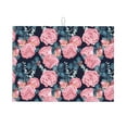 thumbnail image 1 of Vsdgher Rose Flowers Dish Drying Mat Super Absorbent Drying Mat Large Dish Drying Mats for Kitchen Counter Kitchen Drying Mat 24" x 18", 1 of 7