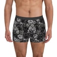 thumbnail image 1 of Vsdgher Rose Flowers Pattern Men's Boxer Brief Underwear,Soft Funny Underwear for Men-Large, 1 of 5