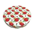 thumbnail image 1 of Vsdgher Rose Flowers Print Stool Covers Round,Stretch Round Stool Covers Washable Stool Cushion Slipcover Elastic Chair Covers for 12-14 Inch Chair, 1 of 7
