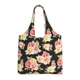 thumbnail image 1 of Vsdgher Rose Flowers Print canvas Tote Bag, Lightweight Cloth Bags, Suitable for shopping, groceries, travel, 1 of 4