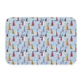 thumbnail image 1 of Vsdgher Sailboats And Seagulls Hem Mat 40x60 - Multipurpose Doormat for Indoor & Outdoor Use - Welcome Your Guests with our Entrance Mat, 1 of 6