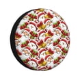 thumbnail image 1 of Vsdgher Santa Claus bells Snowman for Spare Tire Cover, Tire Wheel Protector Wheel Cover Fit for Truck,Trailer,RV,SUV,Camper and Most Vehicle-17 inch, 1 of 6