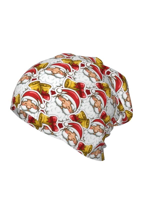 Santa Claus bells Toddler Beanie Baby Boys Girls Beanies Kids Winter Hats Children Knit Warm Caps