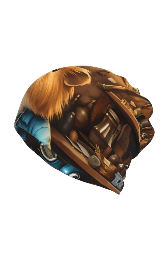 Scientist Guinea Pig Slouchy Beanie Hat for Men/Women, Skull Cap Chemo Cap Night Sleeping Cap