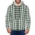 thumbnail image 1 of Vsdgher Scottish Checkered Mens Hoodies Zip Hoodie, Hoodies for Men, Zip-up Hooded Sweatshirt-XX-Large, 1 of 5