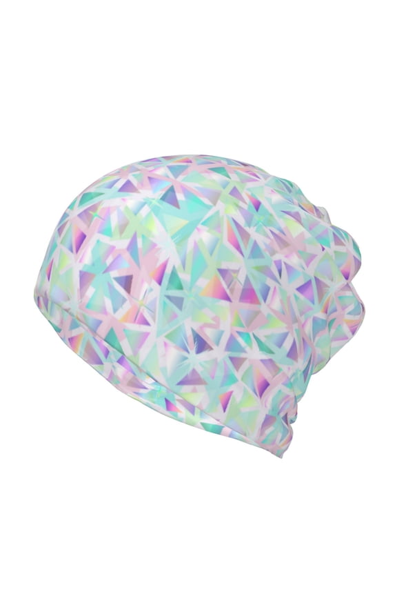 Sequins Slouchy Beanie Hat for Men/Women, Skull Cap Chemo Cap Night Sleeping Cap