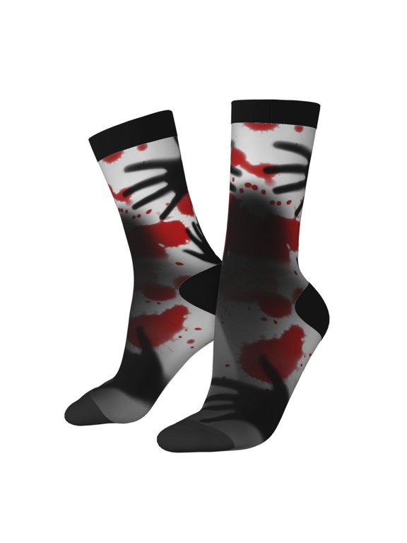 Shadows Behind Crew Socks for Men & Women, Breathable Casual Athletic Ankle Socks