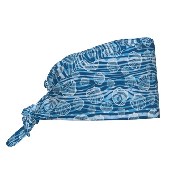 Vsdgher Shell Men Women Adjustable Cap Working Hat Tie Back Cap, Work Cap