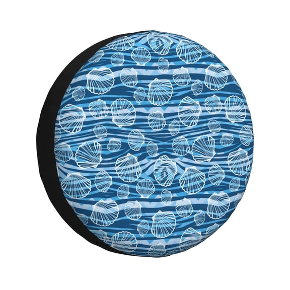 Vsdgher Shell for Spare Tire Cover, Tire Wheel Protector Wheel Cover Fit for Truck,Trailer,RV,SUV,Camper and Most Vehicle-14 inch