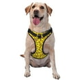 thumbnail image 1 of Vsdgher Skateboard Pattern Dog Harness,No Pull Pet Harness with Soft Padded Handle,Adjustable Reflective Vest with 2 Buckles,4 Slide Buckles,S-XL Large, 1 of 4