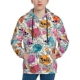 thumbnail image 1 of Vsdgher Skulls and Roses Hoodie Youth Classic Hooded Pullover Sweatshirts Essentials Hoodie for Children (s-xl)-Medium, 1 of 6
