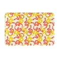 thumbnail image 1 of Vsdgher Snake print Flannel Anti-Slip Floor Mat Comfort Mat Floor Carpet for Decor, Non-Slip, Home, Office, Laundry, Durable, 1 of 5