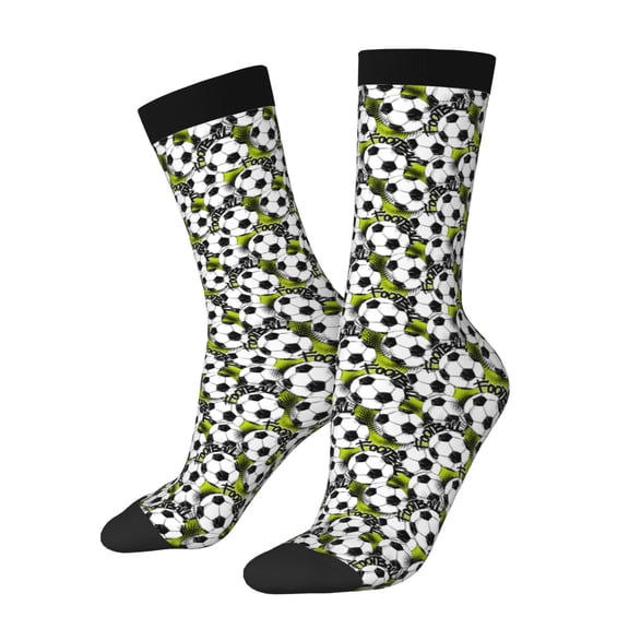 Vsdgher Soccer and Football Crew Socks for Men & Women, Breathable Casual Athletic Ankle Socks
