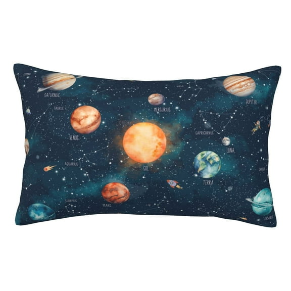 Vsdgher Solar System And Planets Pillow Cases, Pillow Covers - suit sofa or office-14"x20"