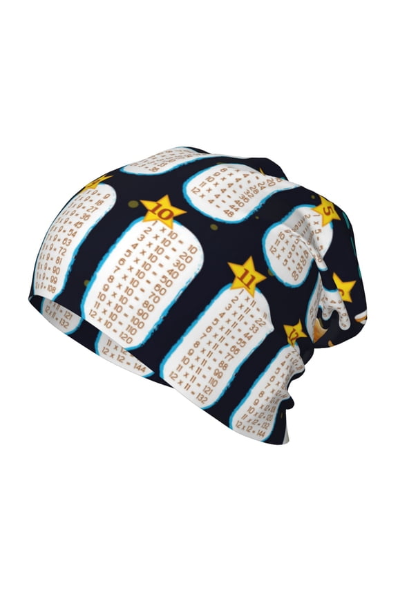 Space Math Times Tables Toddler Beanie Baby Boys Girls Beanies Kids Winter Hats Children Knit Warm Caps