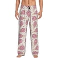 thumbnail image 1 of Vsdgher Sparkling Ice Cream Print Mens Pajama Pants Sleep & Lounge Pants, PJ Bottoms With elastic waistb and Pockets, 1 of 5
