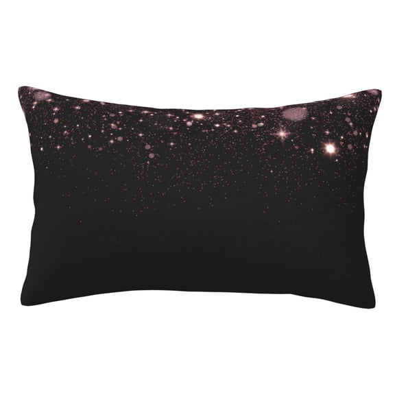 Vsdgher Sparkling Pink Night Sky Pillow Cases, Pillow Covers - suit sofa or office-20"x30"