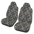 thumbnail image 1 of Vsdgher Spider Cobweb Automotive Seat Covers for Cars Trucks and SUVs – Car Seat Covers for Truck Seat Protectors Set of 2, 1 of 7