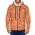 thumbnail image 1 of Vsdgher Spider Mens Hoodies Zip Hoodie, Hoodies for Men, Zip-up Hooded Sweatshirt-3X-Large, 1 of 5
