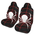 thumbnail image 1 of Vsdgher Spider On The Web Automotive Seat Covers for Cars Trucks and SUVs – Car Seat Covers for Truck Seat Protectors Set of 2, 1 of 7