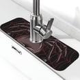 thumbnail image 1 of Vsdgher Spider with Skull Kitchen Sink Splash Guard Faucet Mat -1 PC Super Absorbent Fast Drying Mat Sink Gadgets-Splash, Bathroom,Sink Mat,(15" X 5.5" ), 1 of 7