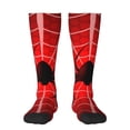 thumbnail image 1 of Vsdgher Spider Web1 Print Thigh High Socks Extra Long Stretchy Sock Women Over Knee High Opaque Stocking Daily Wear, 1 of 5