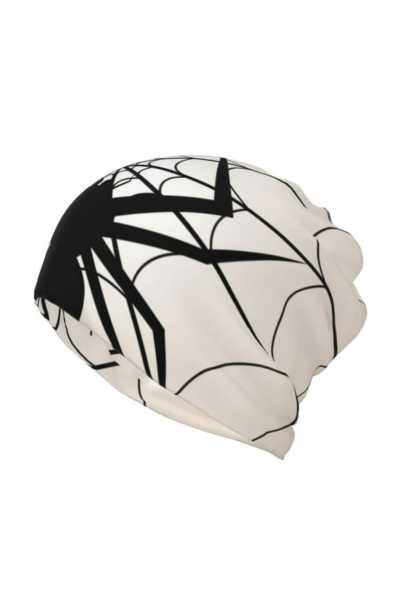 Spiders On The Web 1 Slouchy Beanie Hat for Men/Women, Skull Cap Chemo Cap Night Sleeping Cap