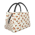 thumbnail image 1 of Vsdgher Squirrel Playing Print Insulated Reusable Bags with Sturdy Zipper and Handles, Foldable Totes for Hot or Cold Food Bring or Delivery, 1 of 8