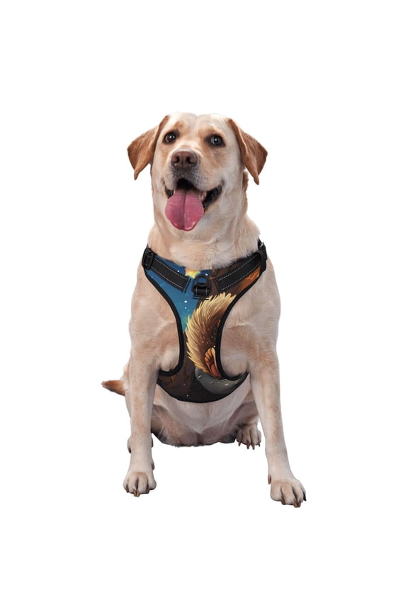 Squirrel Sleeping In Tree Dog Harness, No-Pull Pet Harness, Dog Vest, Pet Vest for Small to Large Dogs-Small