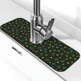 thumbnail image 1 of Vsdgher St. Patrick's Day8 Kitchen Sink Splash Guard Faucet Mat -1 PC Super Absorbent Fast Drying Mat Sink Gadgets-Splash, Bathroom,Sink Mat,(15" X 5.5" ), 1 of 7