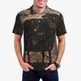 thumbnail image 1 of Vsdgher Starry Night Black Sheep Polo Shirts for Men, Men's Short Sleeve Stretch Polo Shirt, Shirts for Men-Medium, 1 of 6