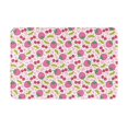 thumbnail image 1 of Vsdgher Strawberry And Cheery print Flannel Anti-Slip Floor Mat Comfort Mat Floor Carpet for Decor, Non-Slip, Home, Office, Laundry, Durable, 1 of 5