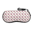 thumbnail image 1 of Vsdgher Strawberry Blueberry Cream Cake Sunglasses Soft Case Neoprene Zipper Eyeglass Case, Zipper Portable Spectacle Cases for Men Women, 1 of 6