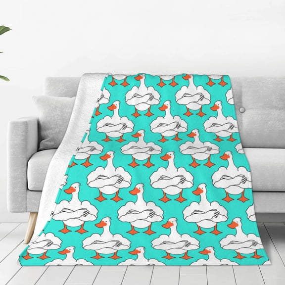 Vsdgher Strong Goose Ultra-Soft Micro flannel Blanket Throw Blankets for Couch Sofa, Bed (4 sizes)-50"x40"