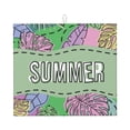 thumbnail image 1 of Vsdgher Summer Print Dish Drying Mat, Kitchen Counter Mat, Dish Drying Pad for Dishes, Utensils, Pots and Pans,16" x 18", 1 of 8