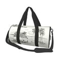 Vsdgher Summer Vacation Scene With Camping Van 45L Foldable Duffel Bag