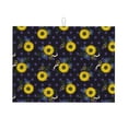 thumbnail image 1 of Vsdgher Sunflowers Dish Drying Mat Super Absorbent Drying Mat Large Dish Drying Mats for Kitchen Counter Kitchen Drying Mat 24" x 18", 1 of 7