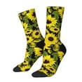 thumbnail image 1 of Vsdgher Sunflowers In Vintage Crew Socks for Men & Women, Breathable Casual Athletic Ankle Socks, 1 of 6