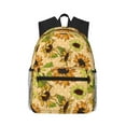 thumbnail image 1 of Vsdgher Sunflowers Print Unisex Large Capacity Bookbag Schoolbag Casual Daypack for High School/College/Teens/Travel/Work, 1 of 8