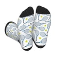 thumbnail image 1 of Vsdgher Tennis Rackets And Balls Unisex Crew Socks Lightweight Breathable Ventilation Ankle Socks, Mid-calf socks for Daily, 1 of 7