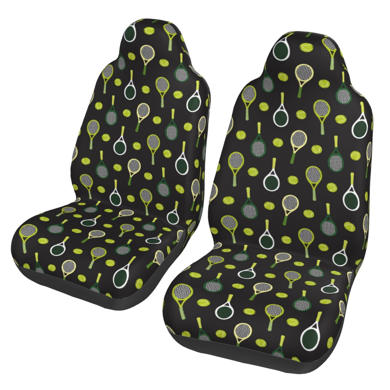 Vsdgher Tennis Rackets Automotive Seat Covers for Cars Trucks and SUVs ...