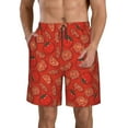 thumbnail image 1 of Vsdgher Tomatoes Men's Beach Shorts, Surfing shorts, Swim trunks, Quick Dry Swim Trunks for Surfing Beach Fun -Medium, 1 of 6