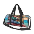 thumbnail image 1 of Vsdgher Tropical Vacation Essentials 45L Foldable Duffel Bag, Sports Gym Bag,Overnight Bag, Portable Weekender Bag for Airplanes, 1 of 6