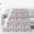 thumbnail image 1 of Vsdgher Tulips Flowers Ultra-Soft Micro flannel Blanket Throw Blankets for Couch Sofa, Bed (4 sizes)-60"x50", 1 of 7