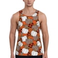 thumbnail image 1 of Vsdgher Various Pumpkins Men's Workout Tank Tops Sleeveless Gym Shirt Quick Dry Fitness Bodybuilding Sleeveless T Shirt-XX-Large, 1 of 7