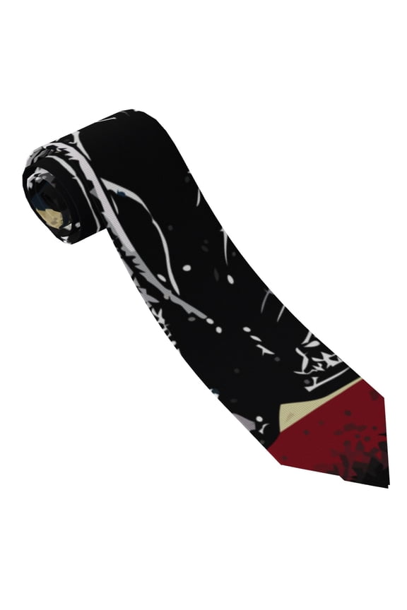 Veterans Day1 Print Ties for Men 4.7" Formal Necktie Wedding Accessory Men's Business Ties for Wedding Bussiness Work