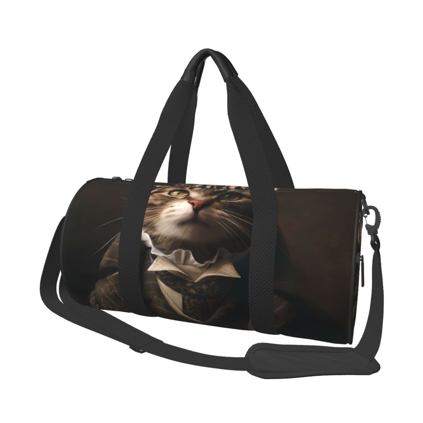 Vsdgher Victorian Gentle Cat 45L Foldable Duffel Bag, Sports Gym Bag ...