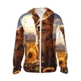 thumbnail image 1 of Vsdgher Vintage Cute Corgi Sunflower Print Adult Hoodie Shirts Rash Guard for Men Women,Long Sleeve Sun Protection Fishing Shirts for Athletic Running Swim-3X-Large, 1 of 7