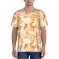 thumbnail image 1 of Vsdgher Watercolor Sea Shells Mens T-Shirts Baseball Vintage Fashionable Lightweight Casual Crew Neck Slim Fit with Long Sleeves-4X-Large, 1 of 7