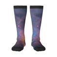 thumbnail image 1 of Vsdgher Watercolor Sky Dragon Print Thigh High Socks Extra Long Stretchy Sock Women Over Knee High Opaque Stocking Daily Wear, 1 of 5